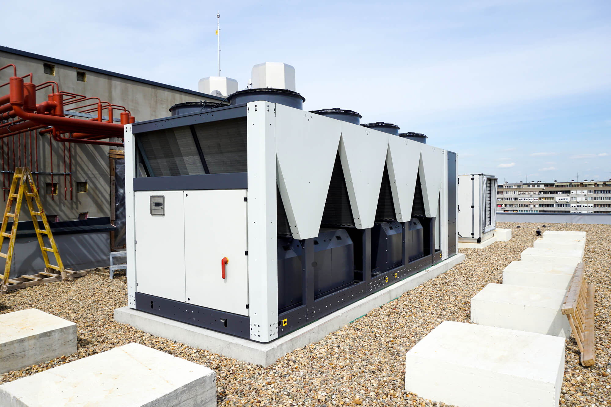 Marine compressor service