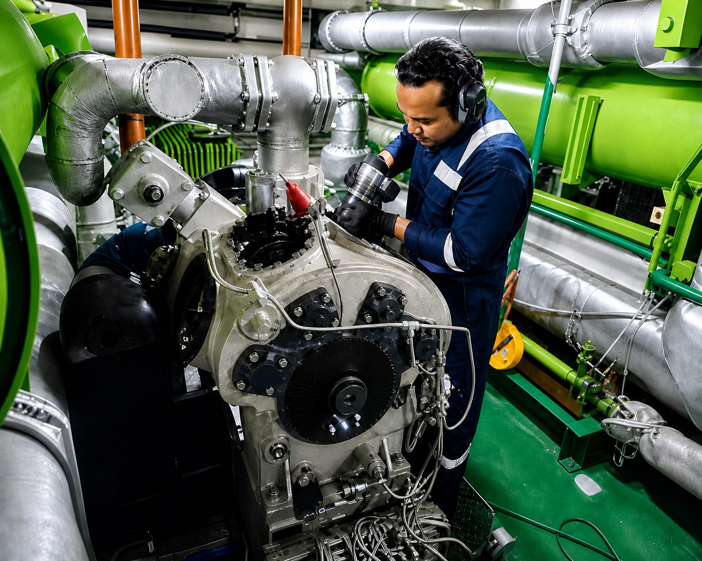 Marine refrigeration service
